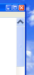 Expand or collapse the scroll bar in Windows XP Picture 7