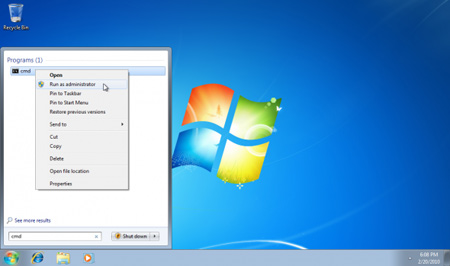 Expand the system partition in Windows 7 Picture 9