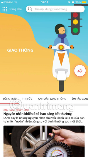 Experience 9999 Tet, the app provides useful daily information Picture 3