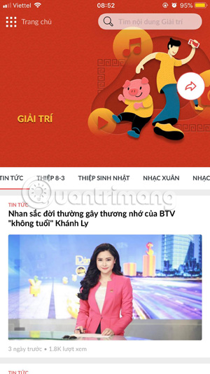 Experience 9999 Tet, the app provides useful daily information Picture 6