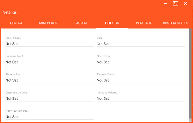 Experience Google Play Music Desktop Player on your computer Picture 7