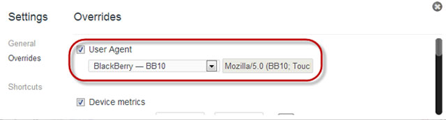 Experience mobile web browsing mode on your computer Picture 3