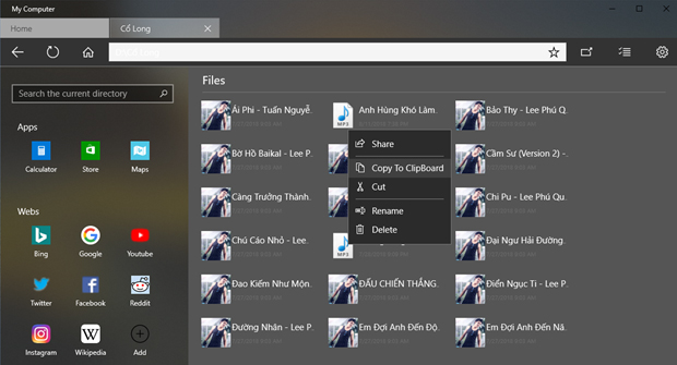 Experience My Computer, the perfect replacement application of File Explorer on Windows 10 Picture 7
