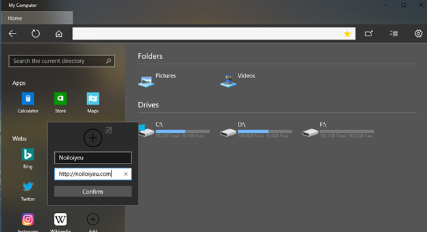 Experience My Computer, the perfect replacement application of File Explorer on Windows 10 Picture 9
