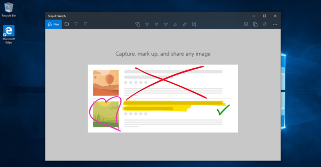 Experience new features of Windows 10 October (1809) Picture 6