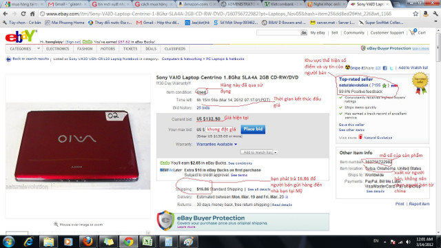 Experience ordering online shopping on Ebay Picture 4