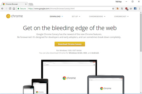 Experience the Material Design 2 interface for Chrome, you can activate it Picture 2