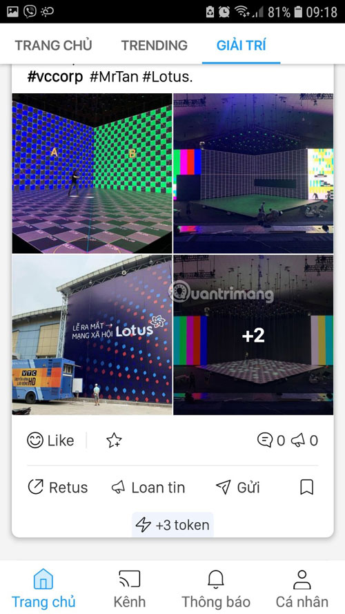 Experience trying Lotus social networks Picture 4