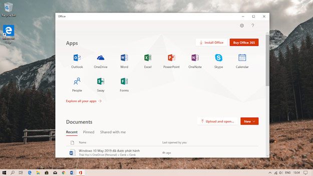Experience Windows 10 May 2019, New Light interface, allow to pause update ... Picture 12