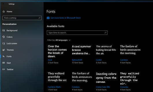 Experience Windows 10 Spring Creators Update Picture 26