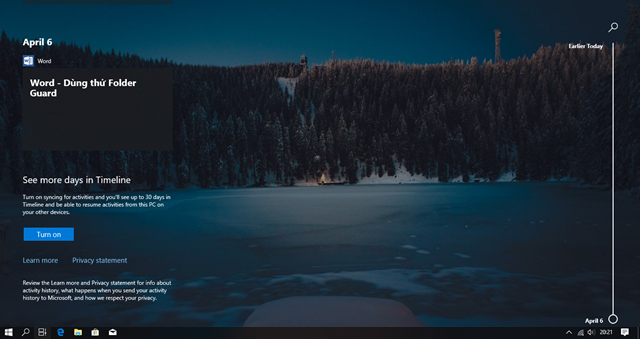 Experience Windows 10 Spring Creators Update Picture 7