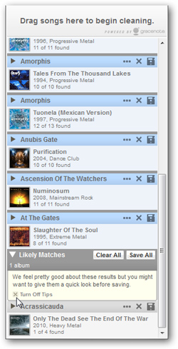 Experience with TuneUp Media Gold application Picture 11