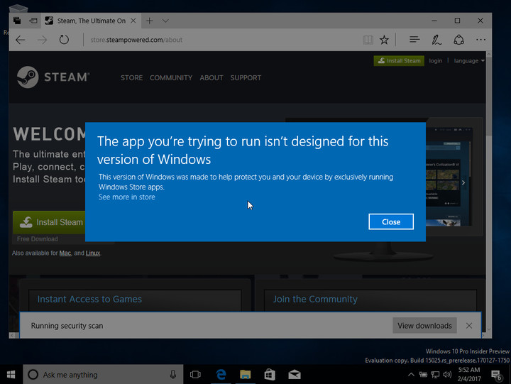 Experiencing new features in Windows 10 build Cloud leaked Picture 2