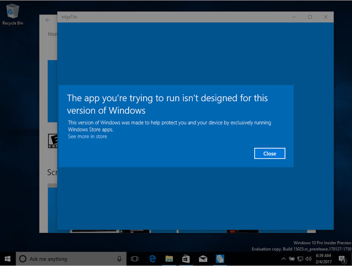 Experiencing new features in Windows 10 build Cloud leaked Picture 4