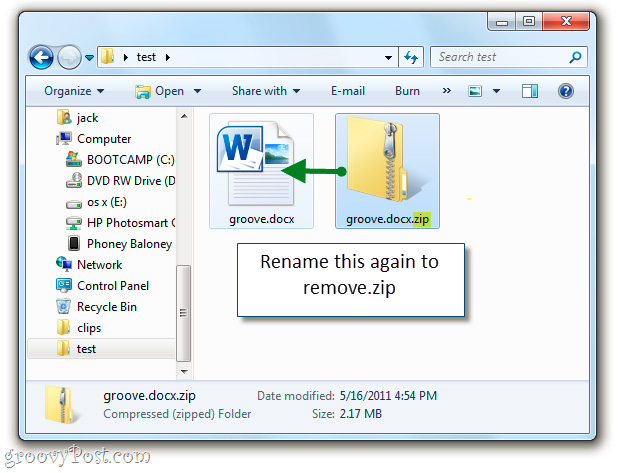 Explore * .docx file in Windows 7 Picture 10