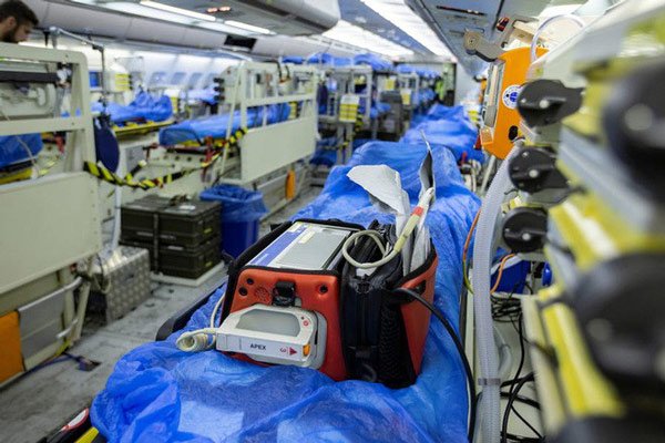 Explore inside the German army's Airbus A310 'flying hospital' Picture 1
