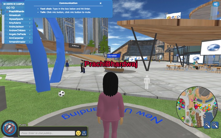 Explore the virtual island, the workplace of 8,000 employees in a company, without geographical restrictions when recruiting Picture 3