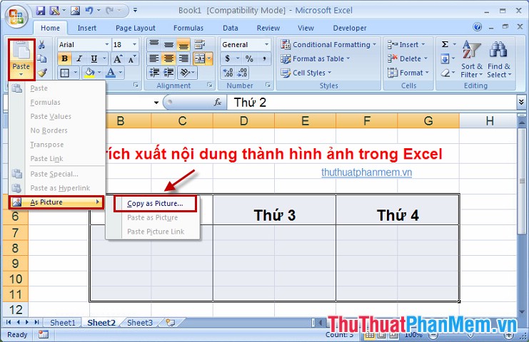Extract Excel content into image format Picture 1