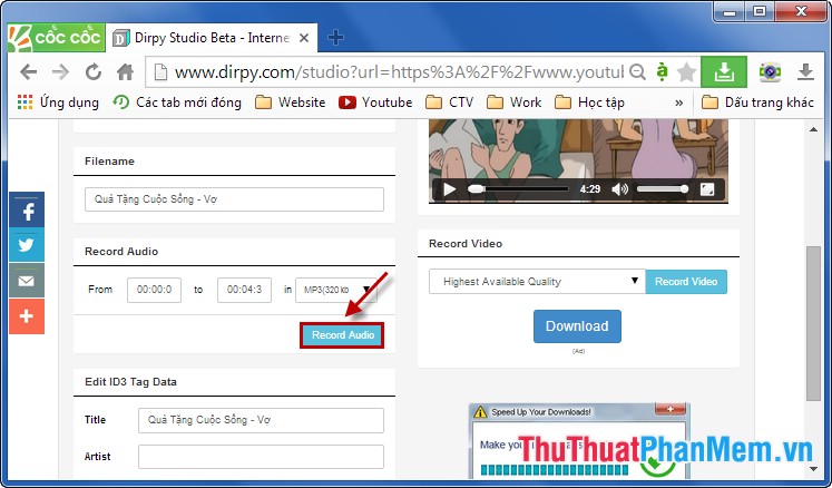 Extract music from Youtube videos without software Picture 6