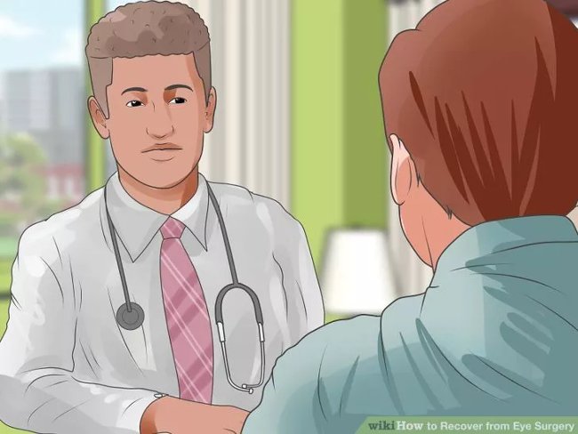 Eye care method properly after surgery Picture 9