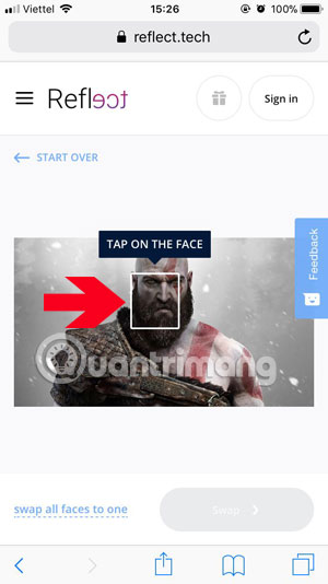 Face transplant, face swap on iPhone Picture 5