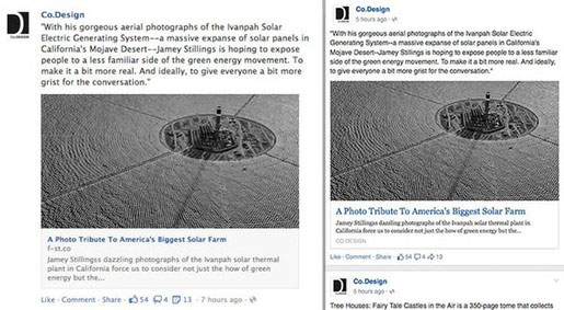 Facebook continues to change the new interface Picture 3