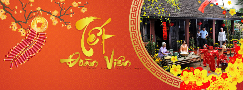 Facebook cover photo greeting spring Pig year 2019 Picture 40