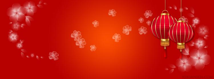 Facebook cover photo greeting spring Pig year 2019 Picture 41