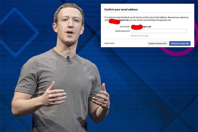 Facebook gets 'caught up' asking users to provide email passwords Picture 2