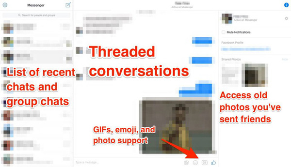 Facebook has a chat-only website that was born in 2015 and few users noticed Picture 5