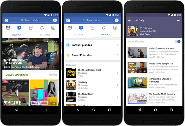Facebook is ready to confront YouTube with its brand new Watch, video service Picture 2