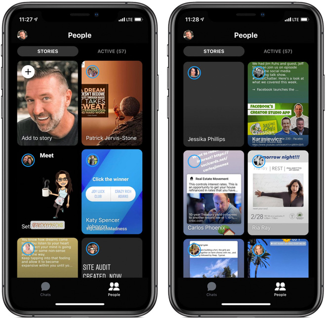 Facebook Messenger has a new minimalist design, Dark Mode and Stories highlights Picture 1