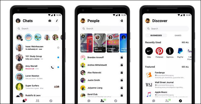 Facebook Messenger has a new minimalist interface Picture 1