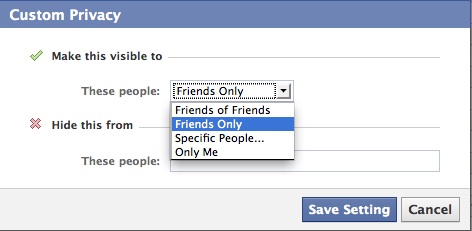 Facebook Places: how to edit privacy settings Picture 4