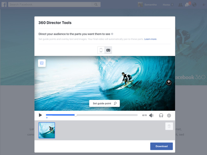 Facebook provides background music for videos and 360 video making tools Picture 3