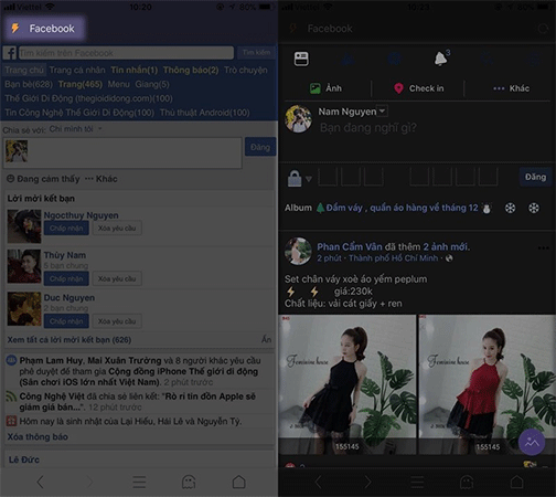 Facebook tips on iPhone do not need to install Messenger very well Picture 4