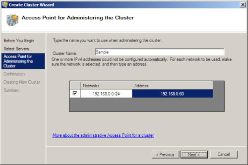 Failover Cluster Management configuration of Server 2008 Picture 10