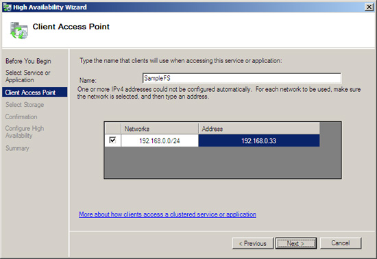 Failover Cluster Management configuration of Server 2008 Picture 14