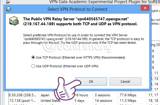 Fake IP by VPN Gate access blocked website, stable network Picture 11
