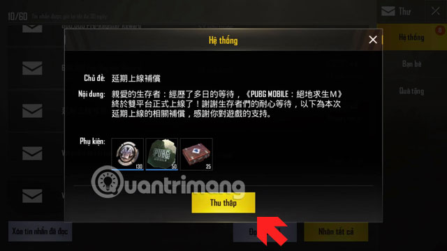 Fake IP Taiwan way to receive free items PUBG Mobile Picture 8