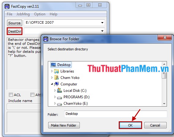 FastCopy - Software to speed up copying data Picture 5