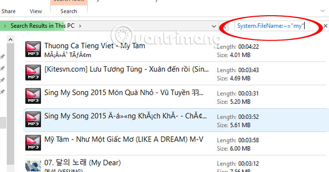 Faster search tips in Windows 10 Picture 15