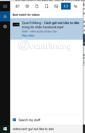 Faster search tips in Windows 10 Picture 5