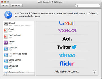 Featured features on OS X Mountain Lion