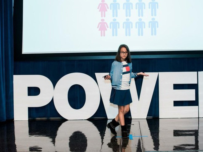 Female 10-year-old coder was invited by Google and Microsoft to work Picture 3