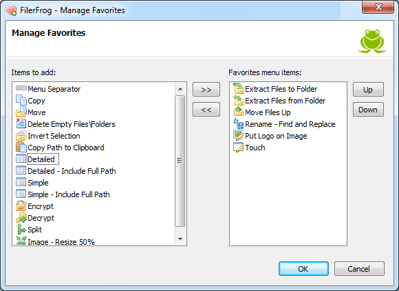 FilerFrog is a great extension for Windows Explorer Picture 11