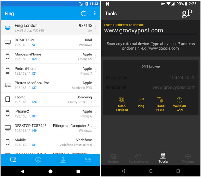 Find all devices connected to your network on your phone easily Picture 1
