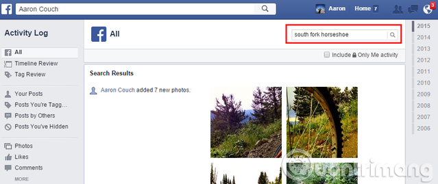 Find anything on Facebook Timeline with the following 5 tools Picture 6