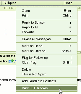 Find IP address of sender accounts via Gmail, Yahoo, Hotmail, AOL, Outlook Express Picture 2