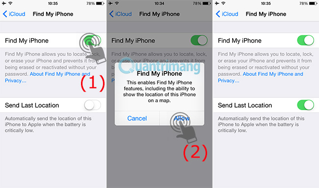 Find iPhone, iPad lost by Find My iPhone Picture 3
